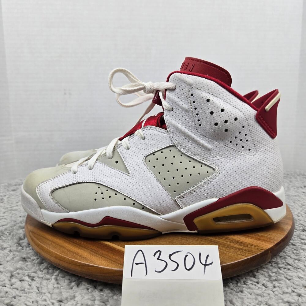 Jordan 6 Retro Mens 11 Alternate Hare Casual Daily Athletic Sneaker 384664-113